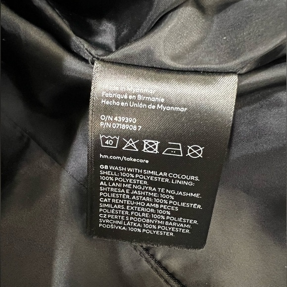 H&M 🏷️ Boy BLAZER 🩶 SIZE - 6 - Picture 5 of 6